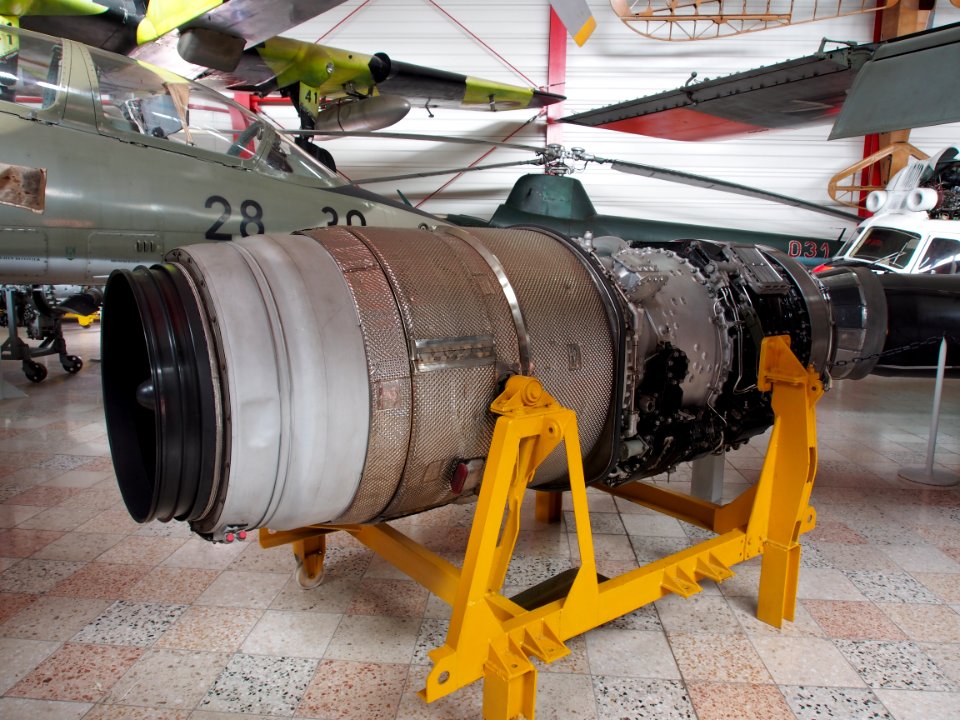 Rolls Royce Avon 210 (1959) used in English Electric Lightning at Flugausstellung Hermeskeil, pic2