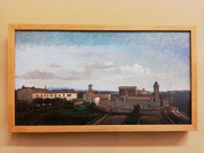 Rome, la Trinité des Monts - Hébert