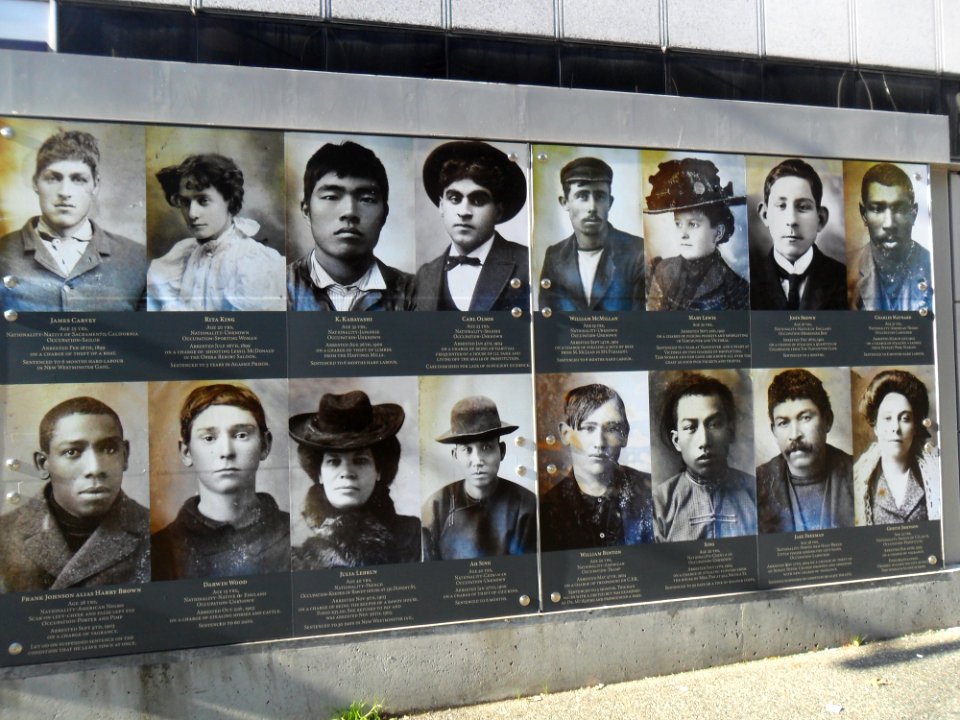 Rogues Gallery circa 1900