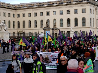 Rojava solidarity demonstration Berlin 2019-11-02 51