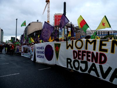 Rojava solidarity demonstration Berlin 2019-11-02 126