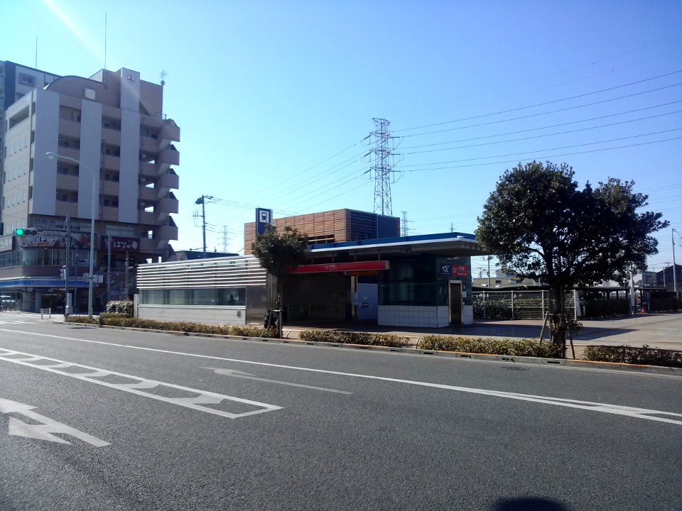 Rokucho station exit A1 20130210d