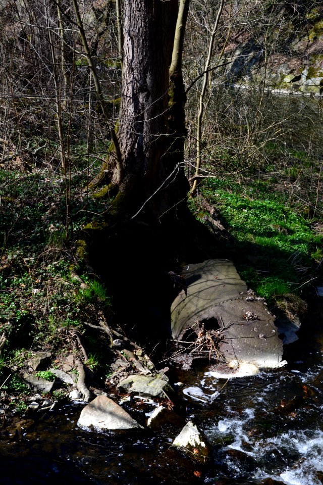Rohr Kunathmühle Seifersdorfer Tal