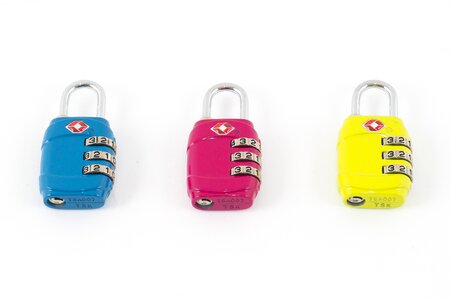 Yellow lock combination lock