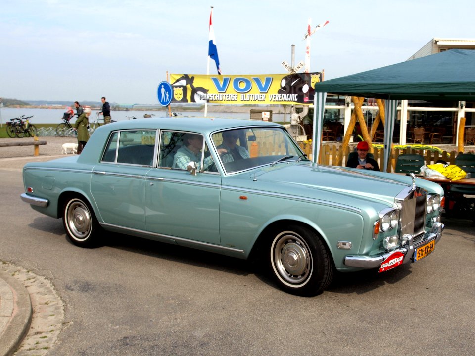 Rolls Royce Silver Shadow (1973), Dutch licence registration SX-XR-34 pic2