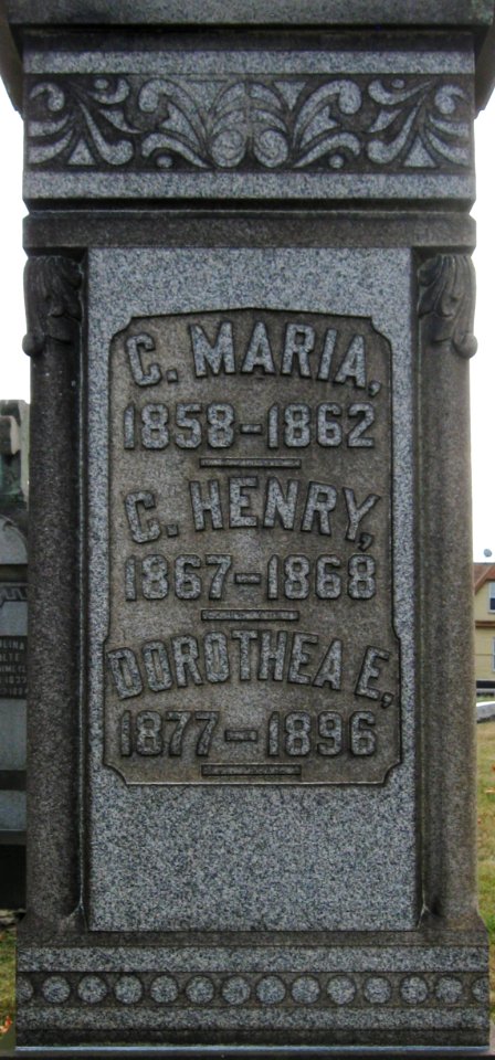 Rohrkaste monument, St. Paul’s Cemetery, Mount Oliver, 2020-08-21, inscription 02
