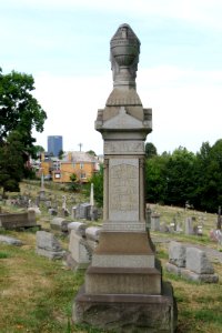 Rohrkaste monument, St. Paul’s Cemetery, Mount Oliver, 2020-08-21, 01