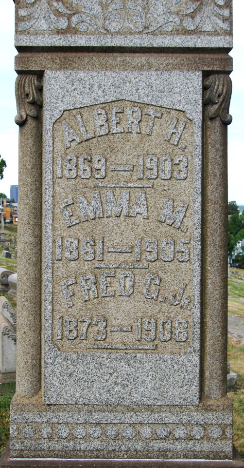 Rohrkaste monument, St. Paul’s Cemetery, Mount Oliver, 2020-08-21, inscription 03