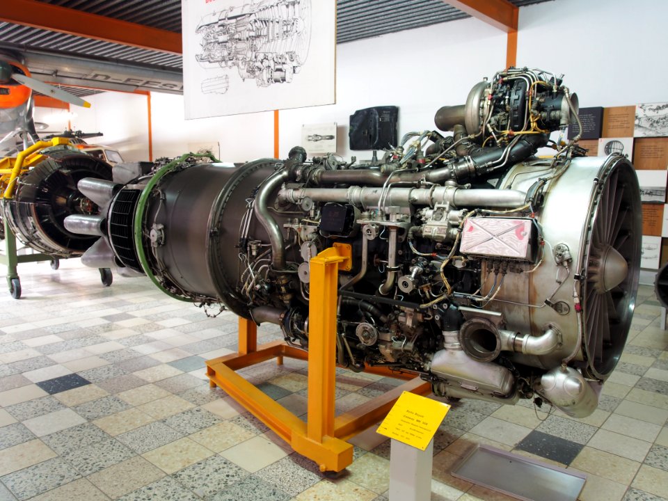 Rolls Royce Conway Mk508 (1959) used in Boeing 707-420 at Flugausstellung Hermeskeil, pic2