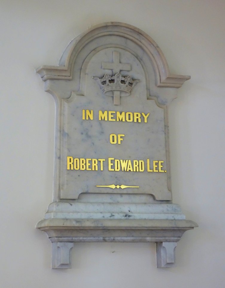 Robert E. Lee memorial - Christ Church (Alexandria, Virginia) - DSC03523