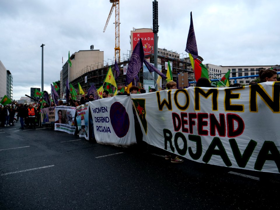 Rojava solidarity demonstration Berlin 2019-11-02 127