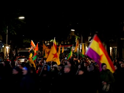 Rojava solidarity demonstration Berlin 2019-10-10 37