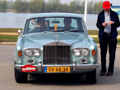 Rolls Royce Silver Shadow (1973), Dutch licence registration SX-XR-34 pic1 photo