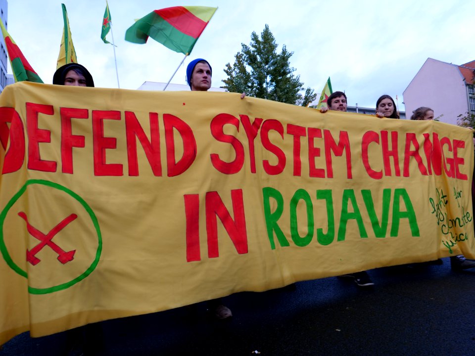 Rojava solidarity demonstration Berlin 2019-11-02 83