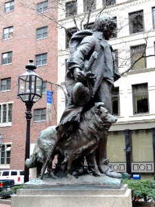 Robert Burns by Henry Hudson Kitson - Boston, MA - DSC05834