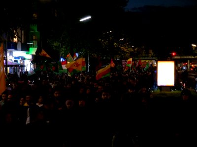 Rojava solidarity demonstration Berlin 2019-10-10 31