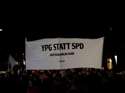 Rojava solidarity demonstration Berlin 2019-10-10 38
