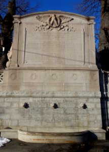Robert Gould Shaw Memorial (back) - Boston, MA - DSC02275