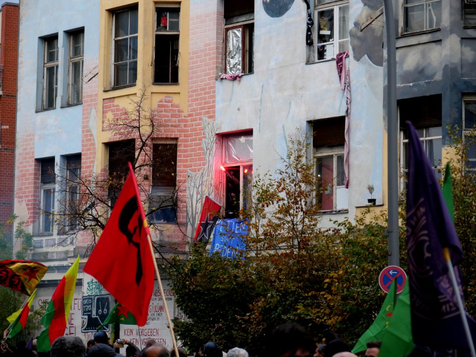 Rojava solidarity demonstration Berlin 2019-11-02 89