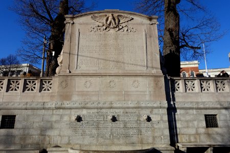Robert Gould Shaw Memorial (back) - Boston, MA - DSC02273