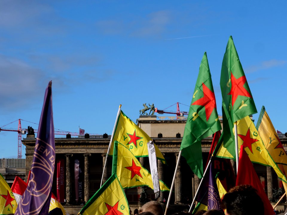 Rojava solidarity demonstration Berlin 2019-11-02 48