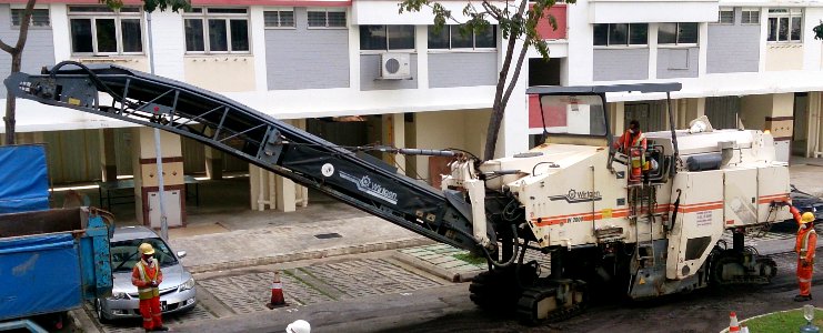 Road repaving 2 photo