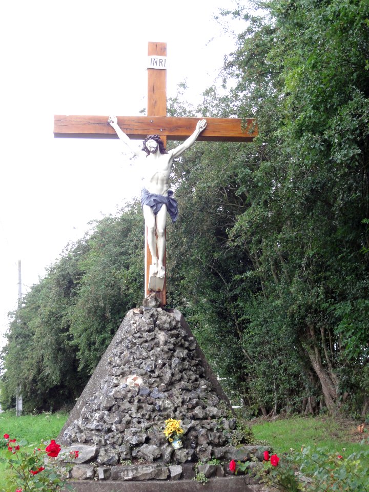 Robersart (Nord, Fr) calvaire au lieu-dit Calvaire