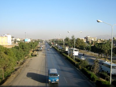 Road 44 East of Iran - through city of Nishapur - Morning 15