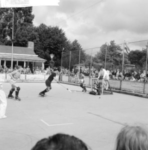 Rolhockey Nederland tegen Belgie 3-0 Spelmoment, Bestanddeelnr 912-7615