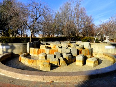 Robert Frost Fountain, Compagnone Common - Lawrence, MA - DSC03653