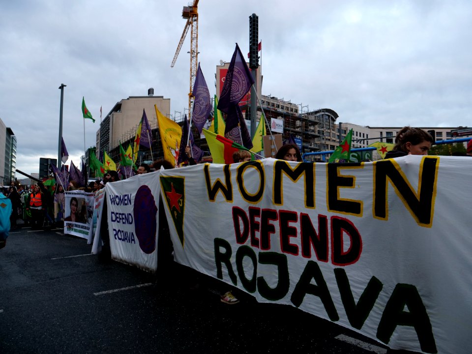 Rojava solidarity demonstration Berlin 2019-11-02 125