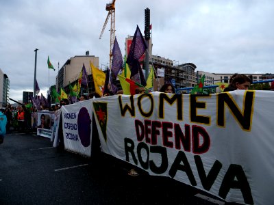 Rojava solidarity demonstration Berlin 2019-11-02 125