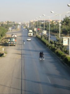 Road 44 East of Iran - through city of Nishapur - Morning 23