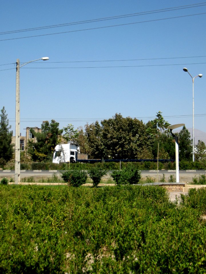 Road 44 east of Iran view - near Simorgh Culture House - Nishapur 012
