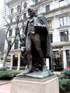 Robert Burns by Henry Hudson Kitson - Boston, MA - DSC05833