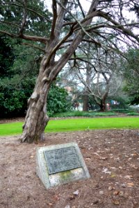 Robert Franklin Poole plaque - Fort Hill - Clemson University - DSC07391