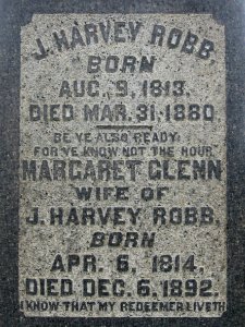 Robb monument, Mt. Lebanon Cemetery, 2021-06-03, 02