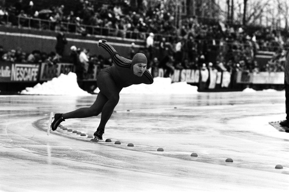 Rob Vunderink in actie op de 1500 meter, Bestanddeelnr 932-4567