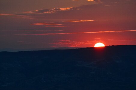 Cappadocia nature sunrise photo