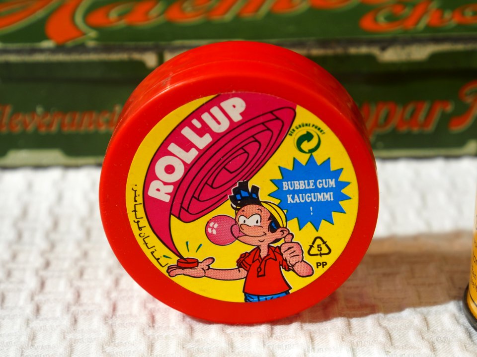 Roll Up, Bubble Gum Kaugummi