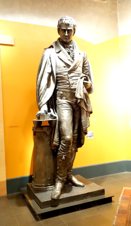 Robert Fulton by Caspar Buberl, 1872, zinc - Brooklyn Museum - DSC09215