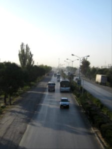 Road 44 East of Iran - through city of Nishapur - Morning 53