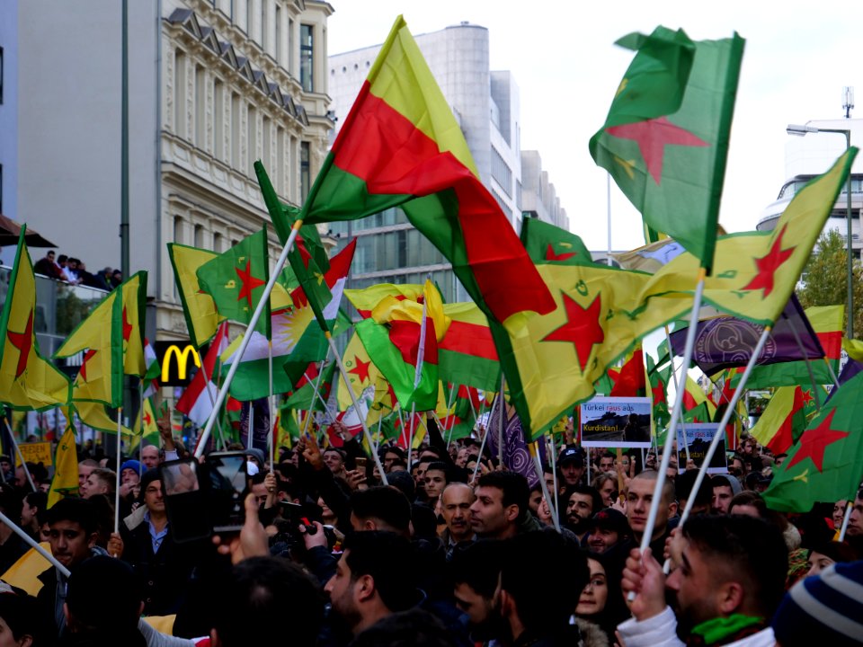Rojava solidarity demonstration Berlin 2019-11-02 80
