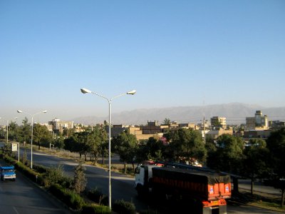 Road 44 East of Iran - through city of Nishapur - Morning 18
