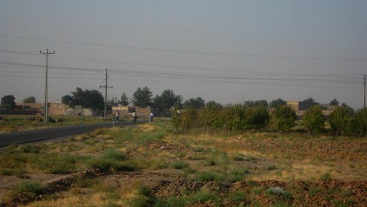 Road to Haghieyah village from Erfan blv - Nishapur 4