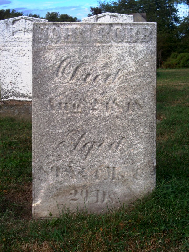 Robb (John), Robinson Run Cemetery, 2015-09-27, 01