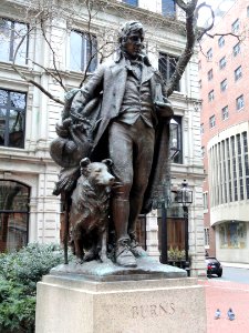 Robert Burns by Henry Hudson Kitson - Boston, MA - DSC05828