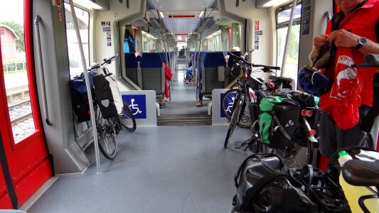 Train railway passengers