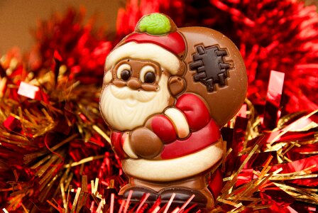 Christmas chocolate tinsel