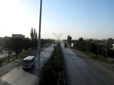 Road 44 East of Iran - through city of Nishapur - Morning 32